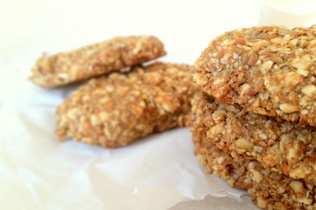 Crunchy Peanut Butter Clif Bars selbstgemacht