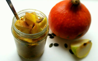Kürbis-Apfel-Overnight-Oats