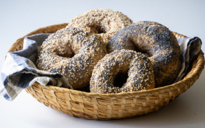 Amerikanische Bagels